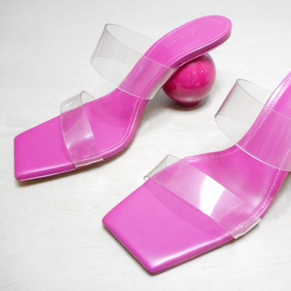 Cult Gaia Barbie Pink Sandals size 6B - Picture 4 of 5